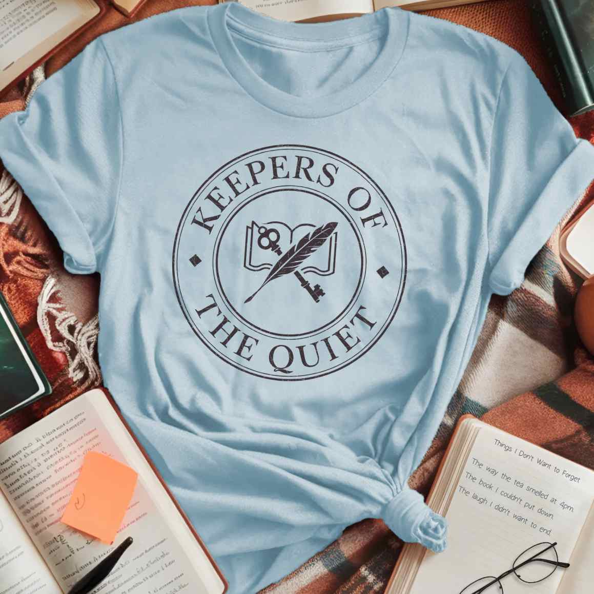 Librarian Keepers of the Quiet T-Shirt
