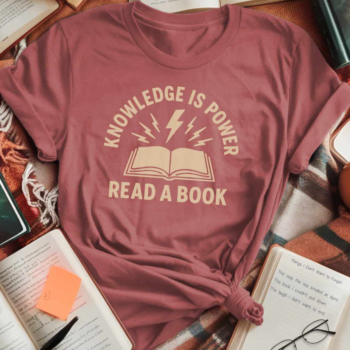 Knowledge is Power T-Shirt