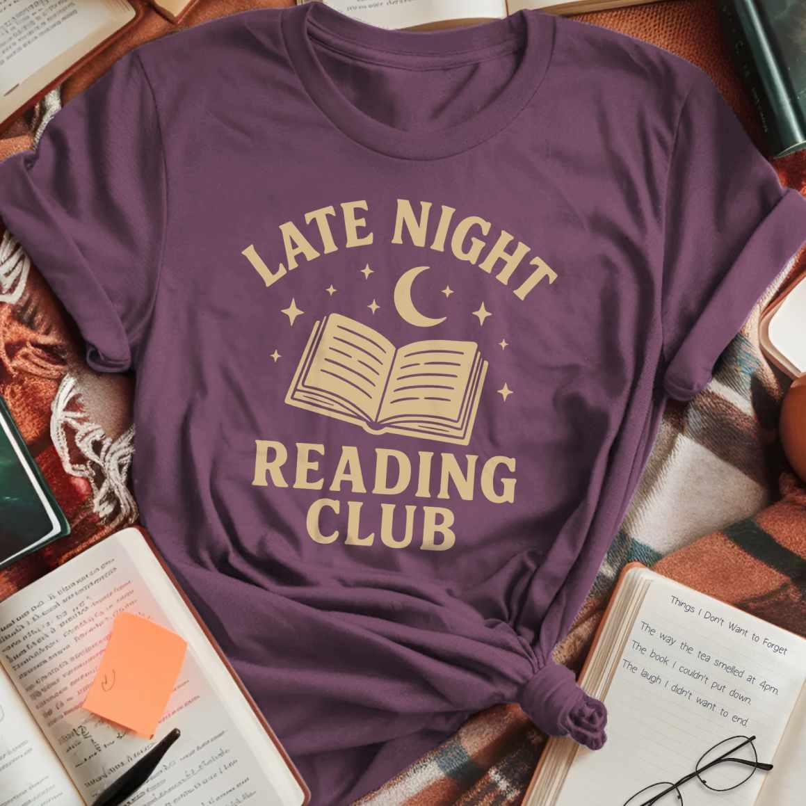Late Night Reading Club T-Shirt