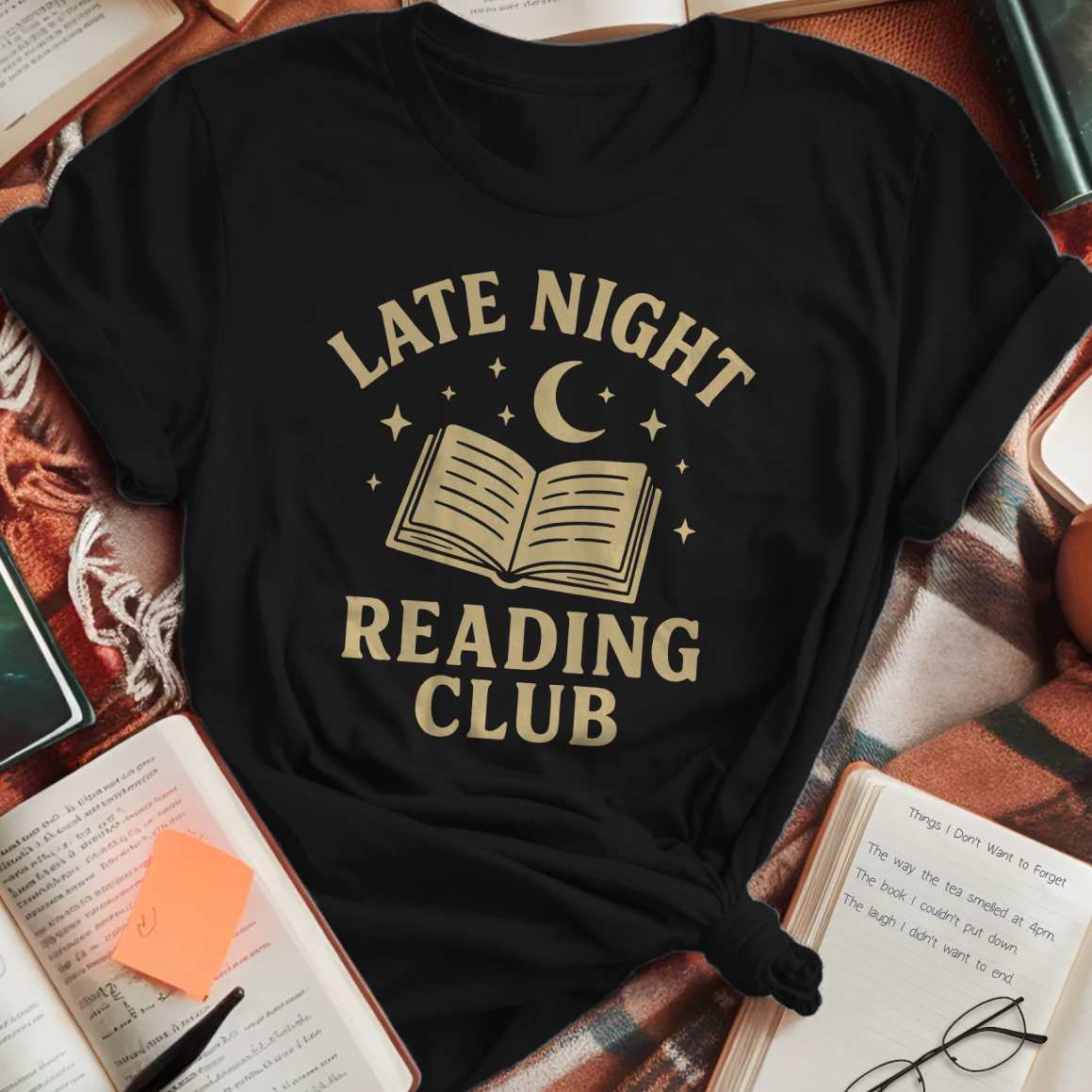 Late Night Reading Club T-Shirt