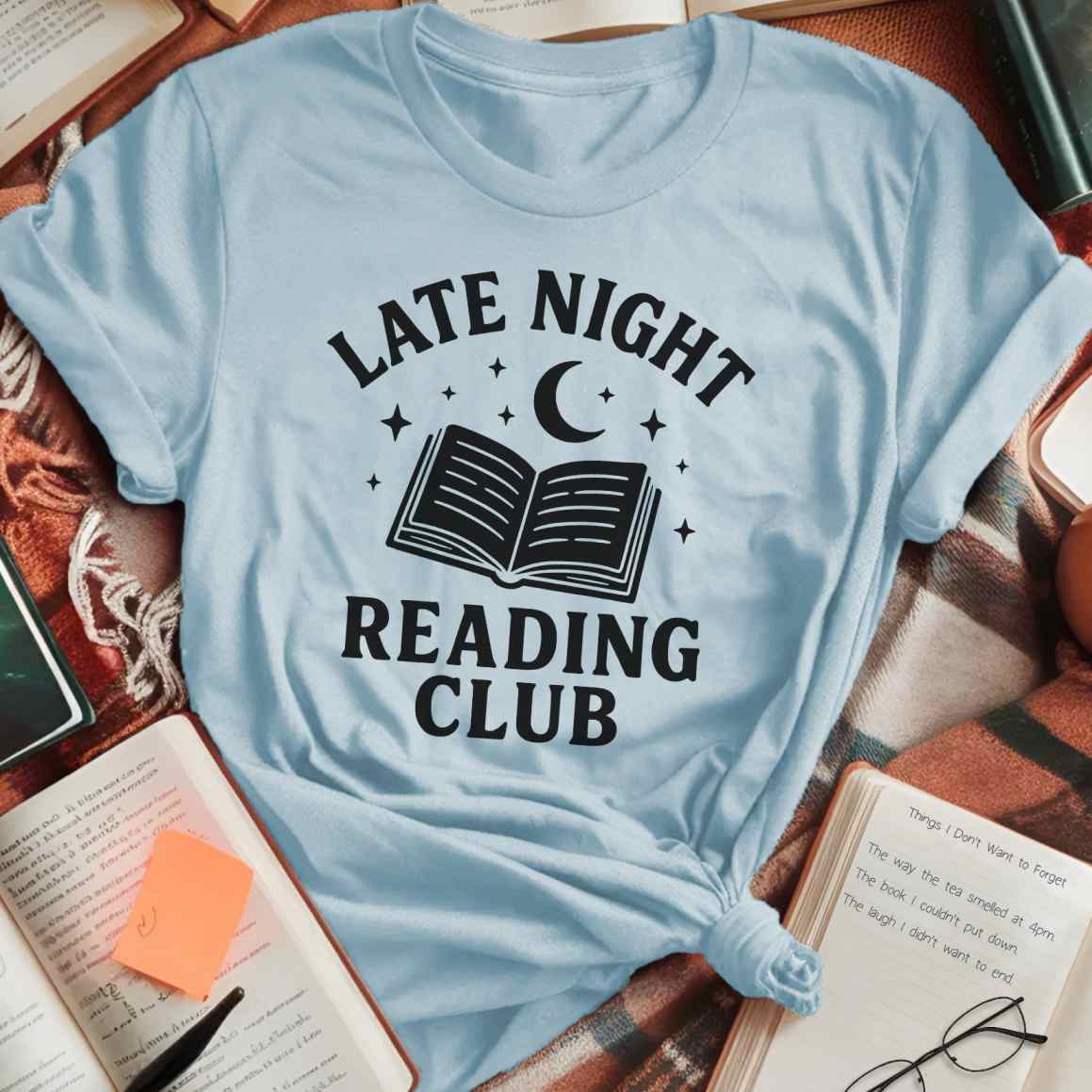 Late Night Reading Club T-Shirt