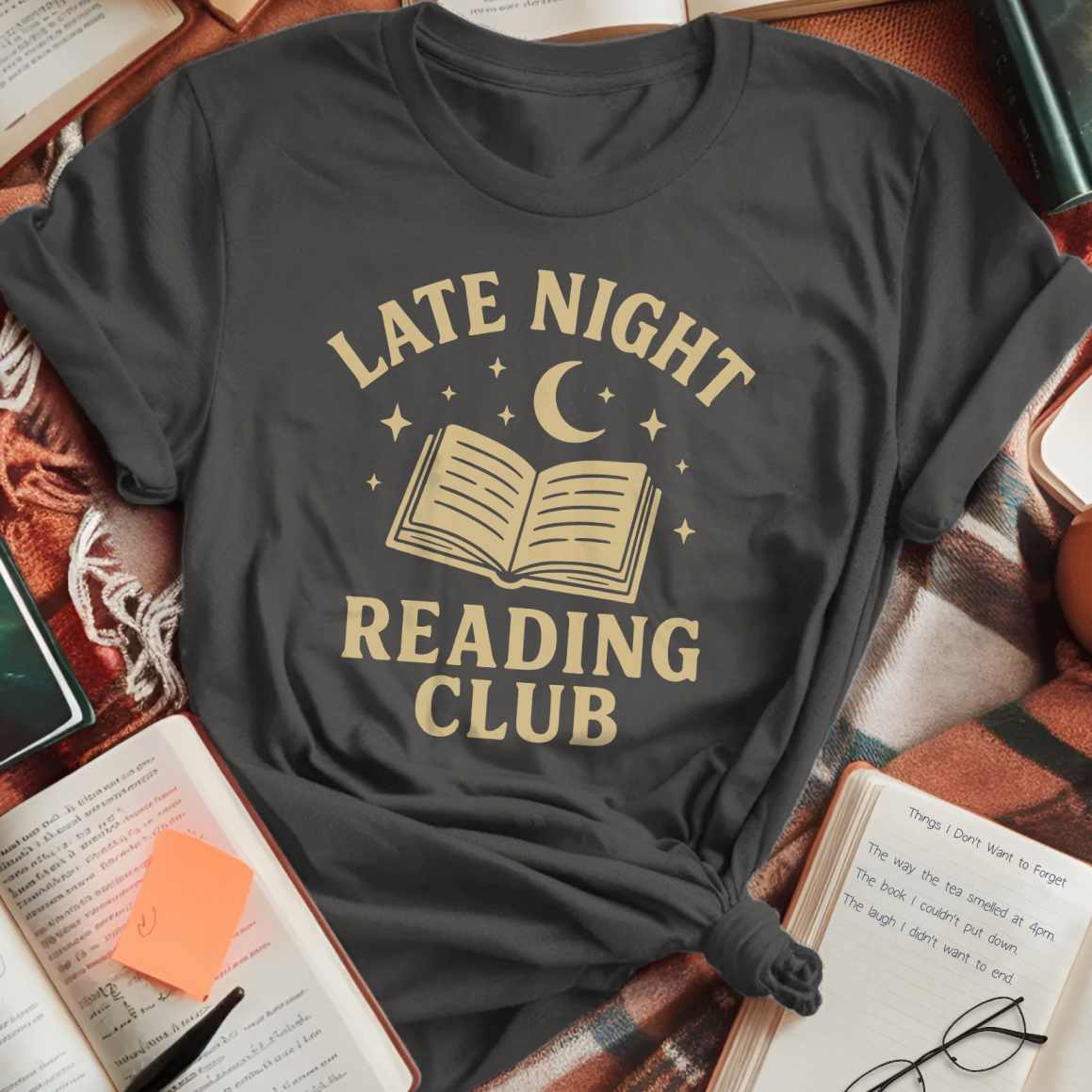Late Night Reading Club T-Shirt