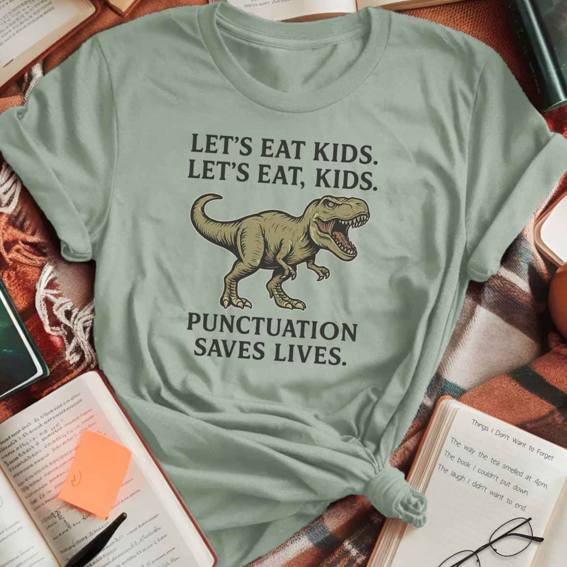 Let's Eat Kids Punctuation T-Shirt
