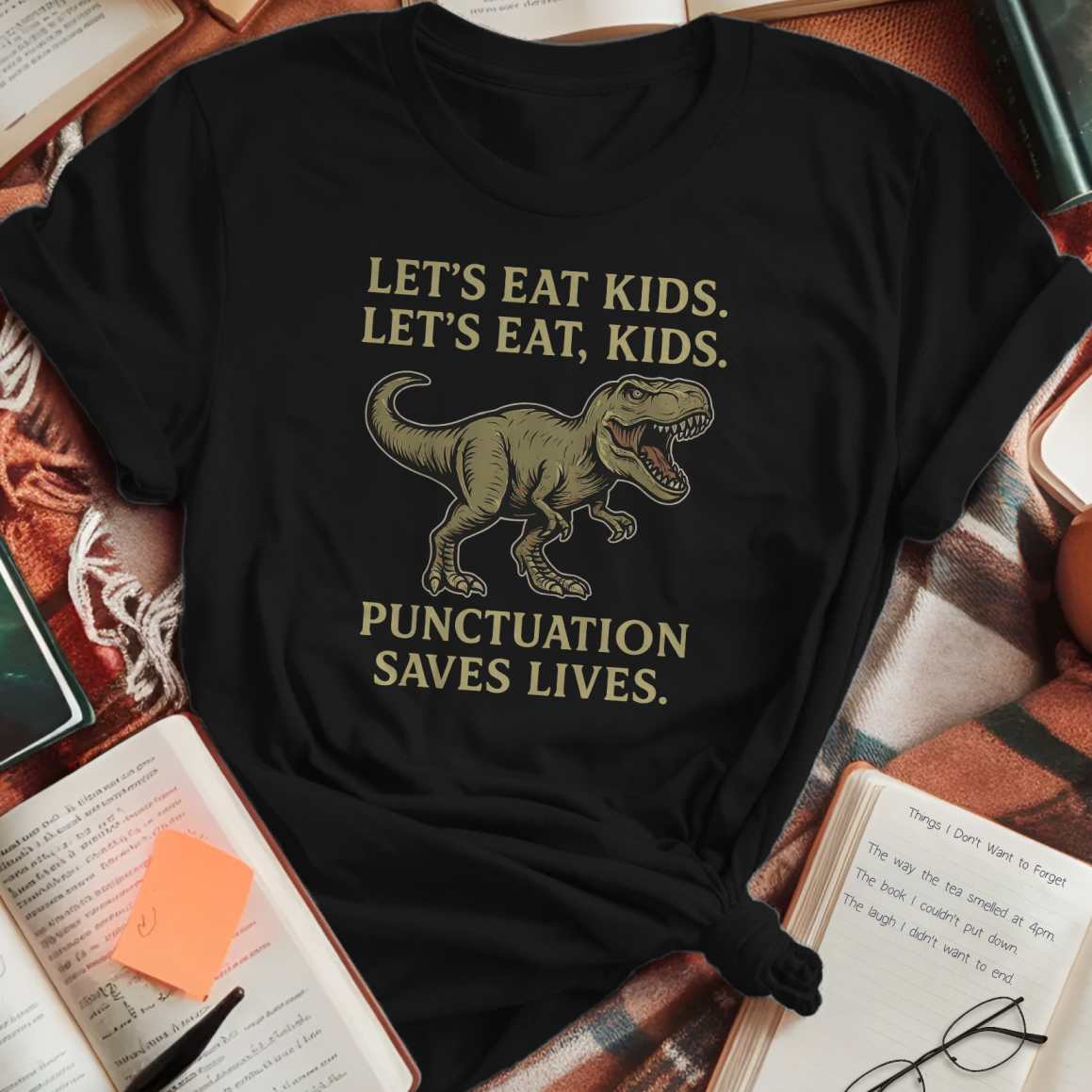 Let's Eat Kids Punctuation T-Shirt