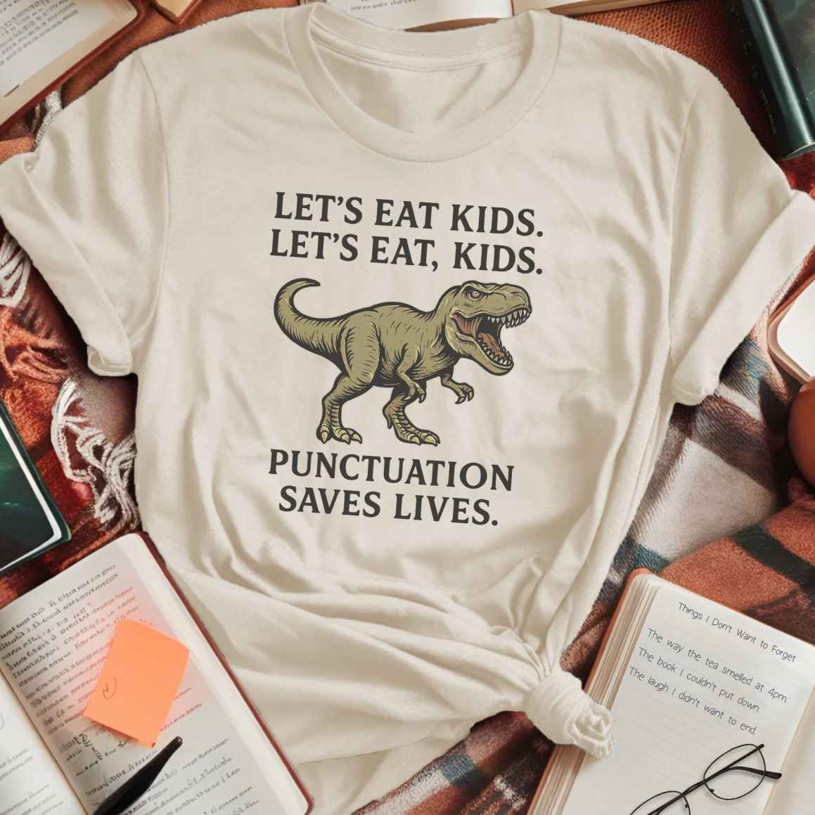 Let's Eat Kids Punctuation T-Shirt