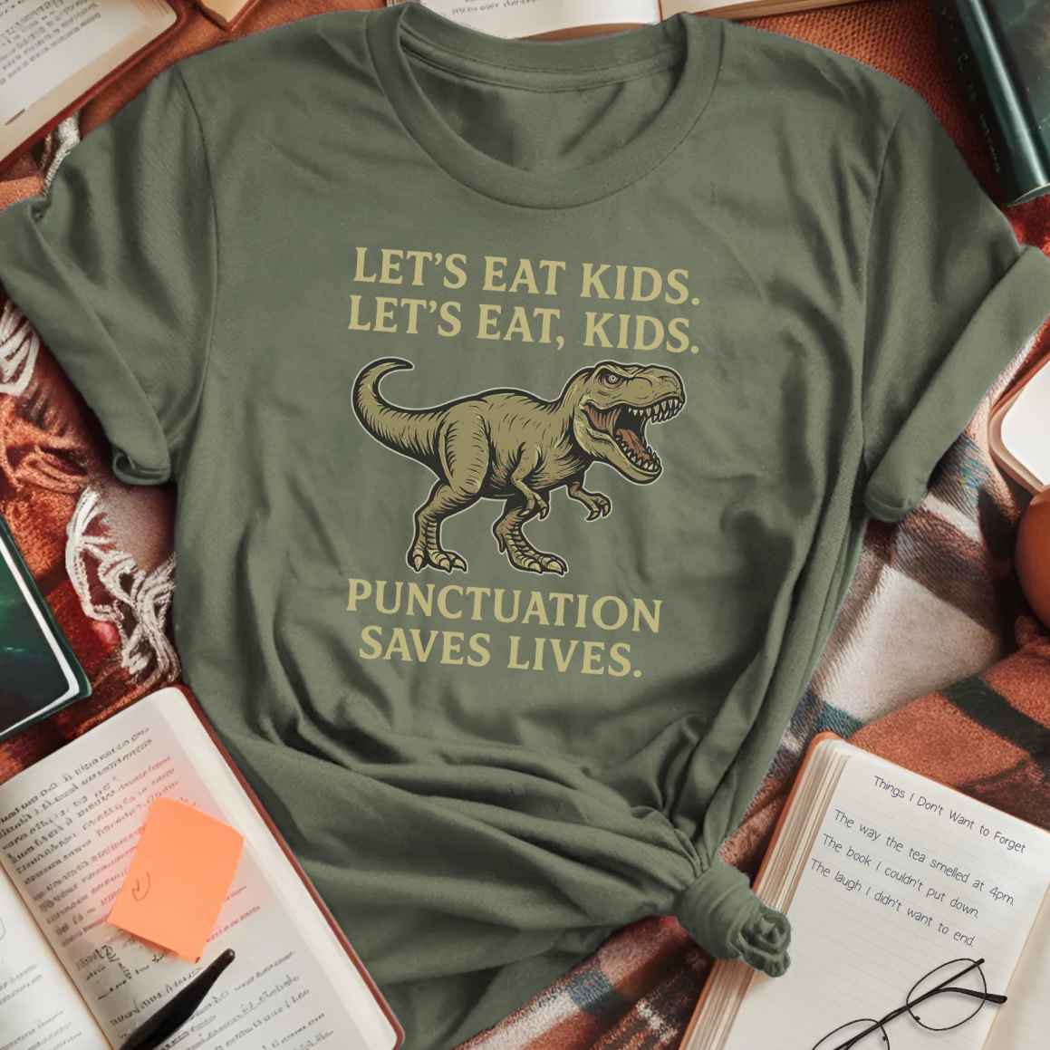 Let's Eat Kids Punctuation T-Shirt