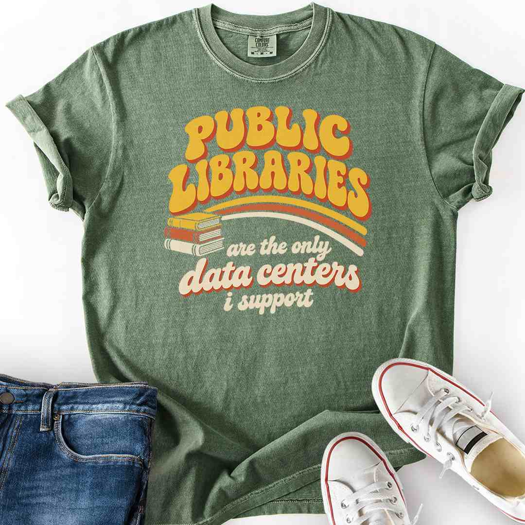 Library Data Center T-Shirt