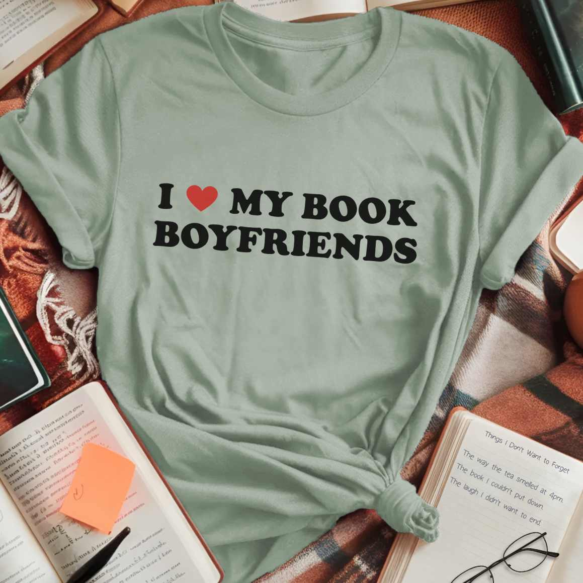 I Love My Book Boyfriends T-Shirt