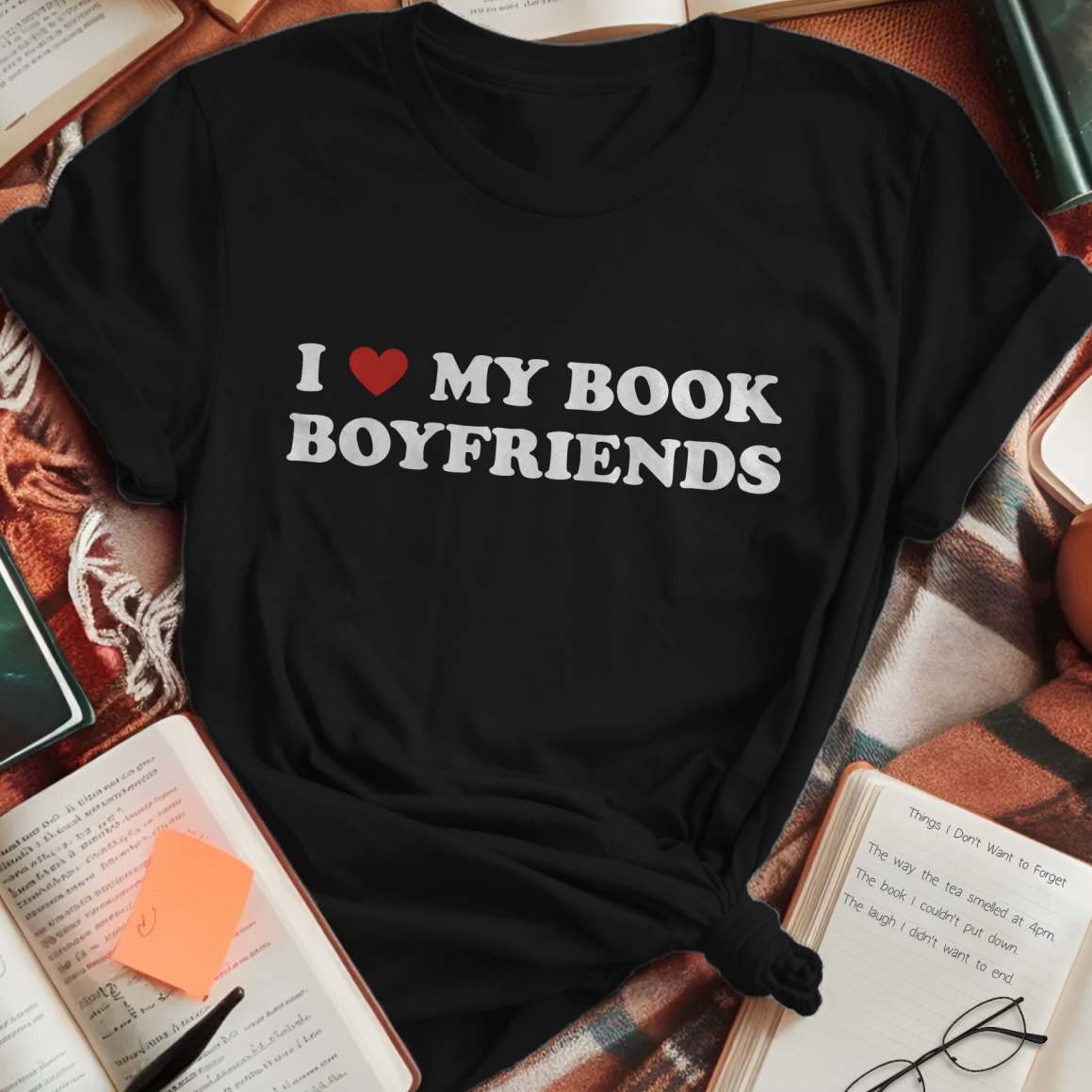 I Love My Book Boyfriends T-Shirt