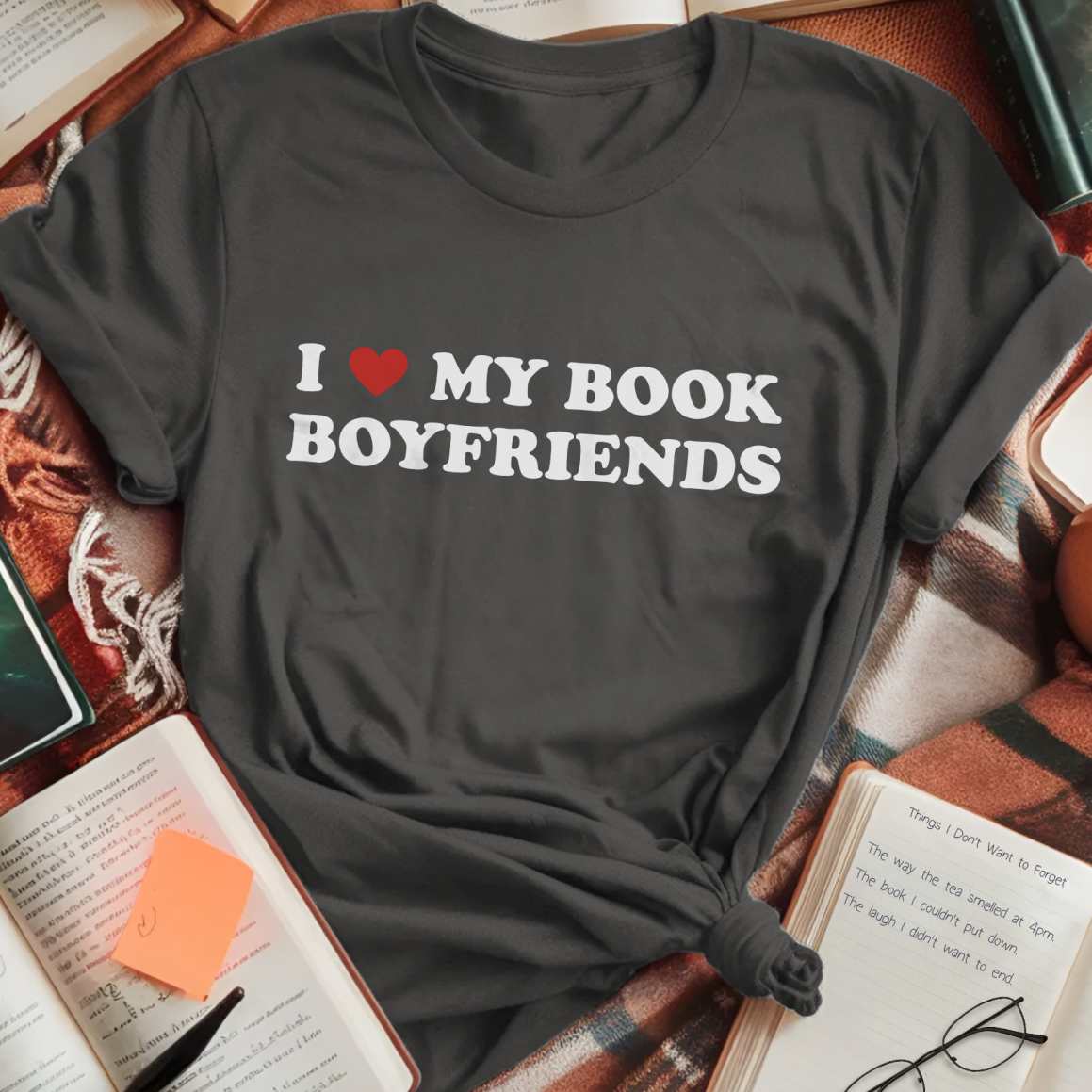 I Love My Book Boyfriends T-Shirt