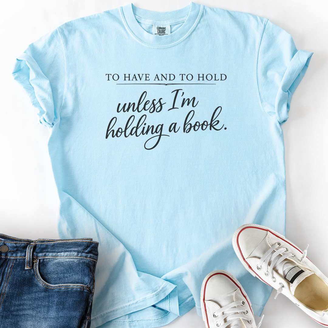 Marriage Holding Book T-Shirt