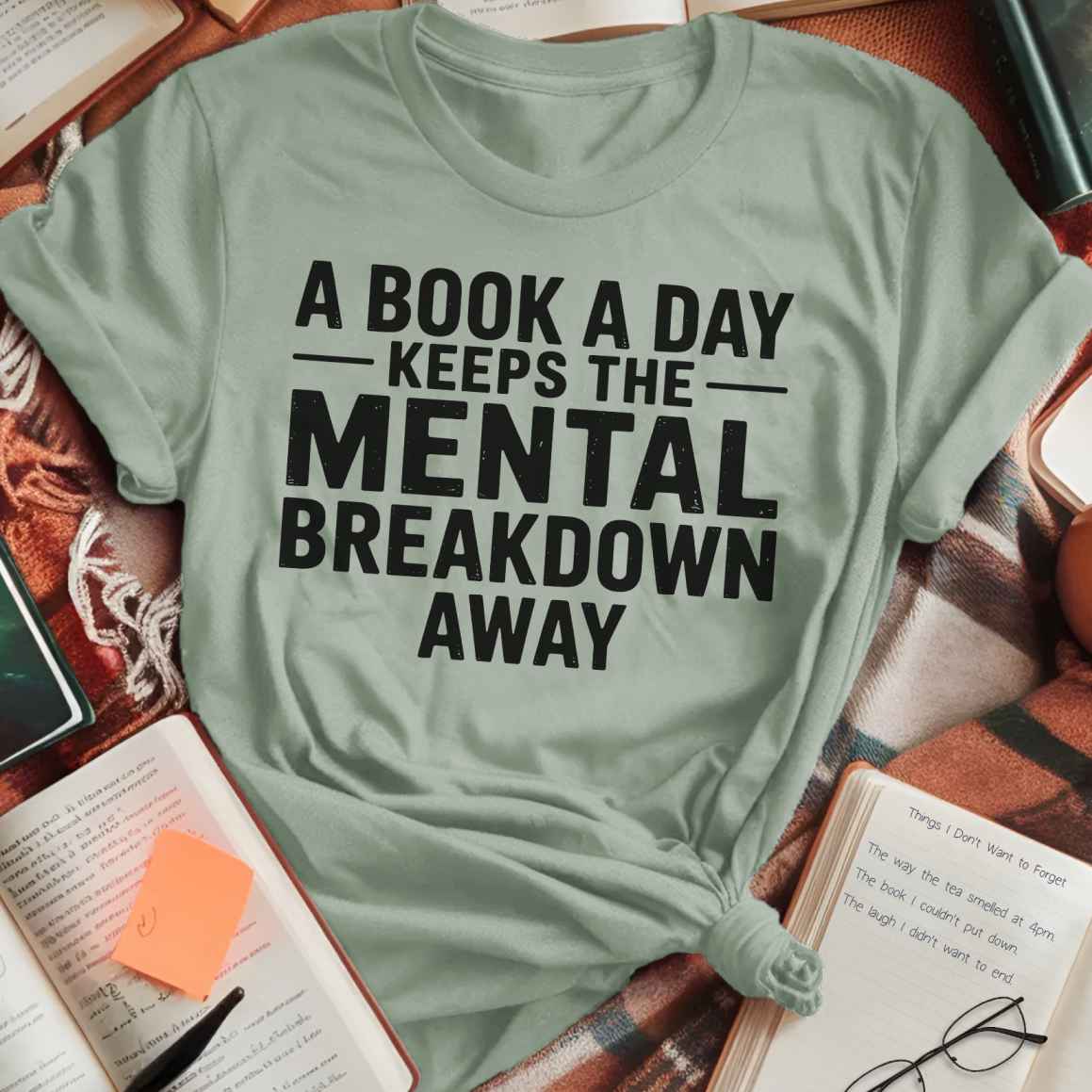A Book A Day Bold T-Shirt