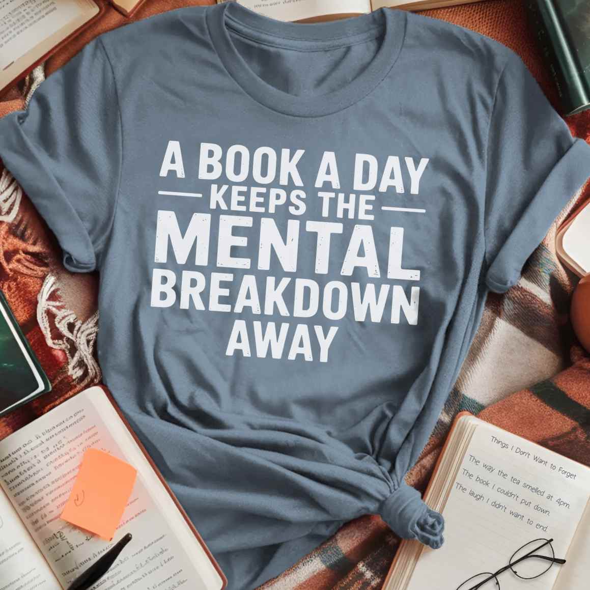 A Book A Day Bold T-Shirt