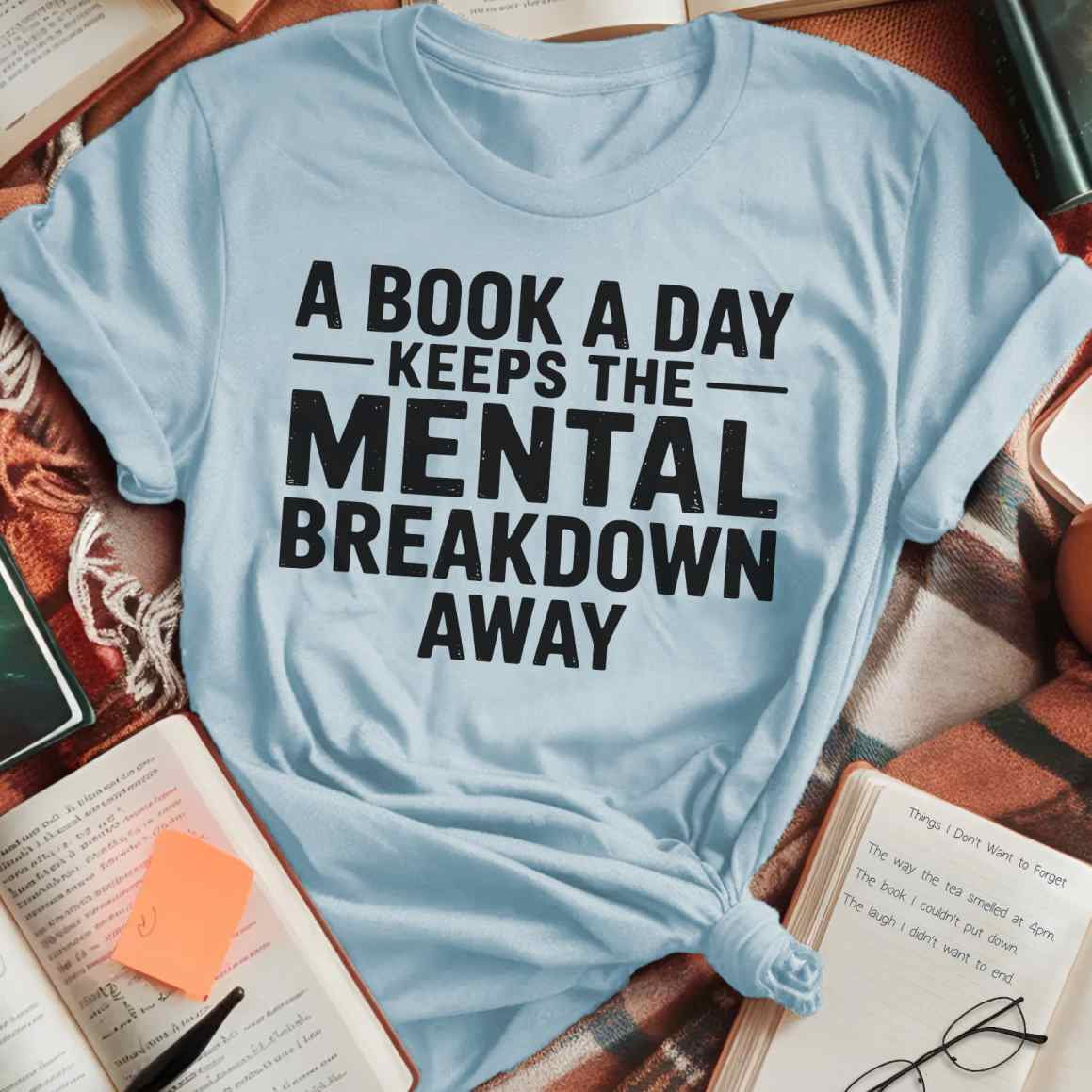A Book A Day Bold T-Shirt
