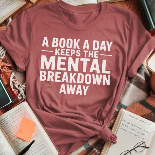 A Book A Day Bold T-Shirt