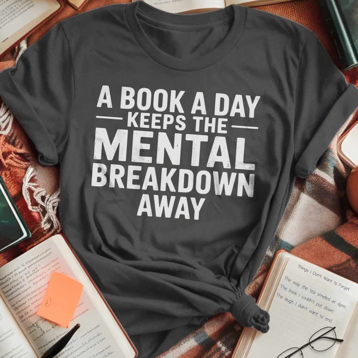A Book A Day Bold T-Shirt