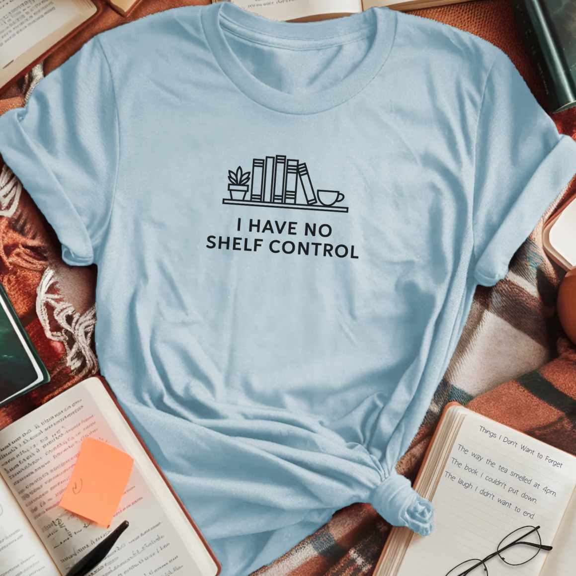 No Shelf Control T-Shirt