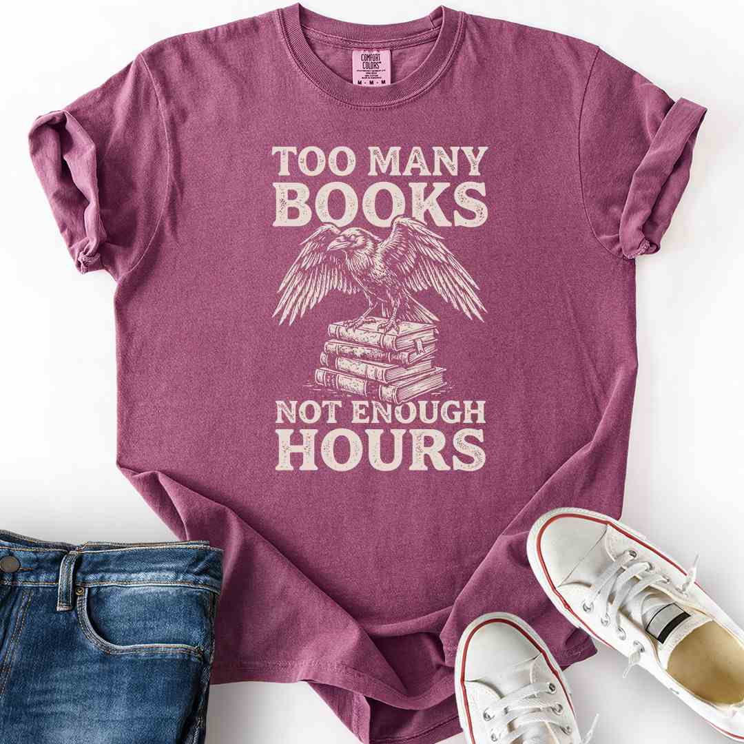 Not Enough Hours Raven T-Shirt