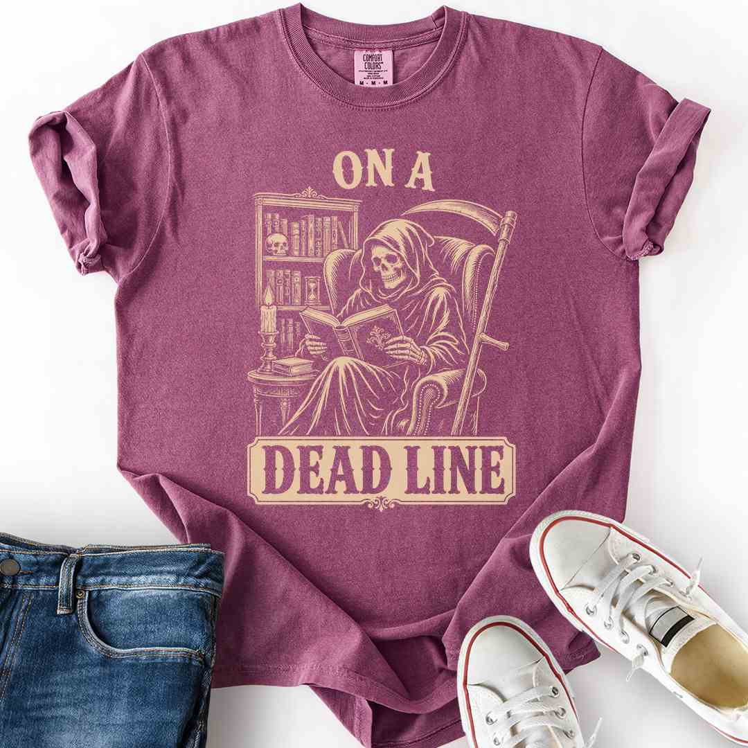 On A Dead Line Dark T-Shirt