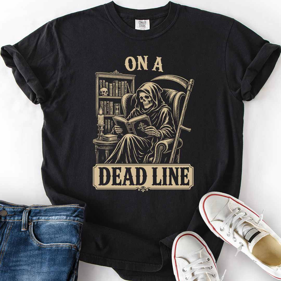 On A Dead Line Dark T-Shirt