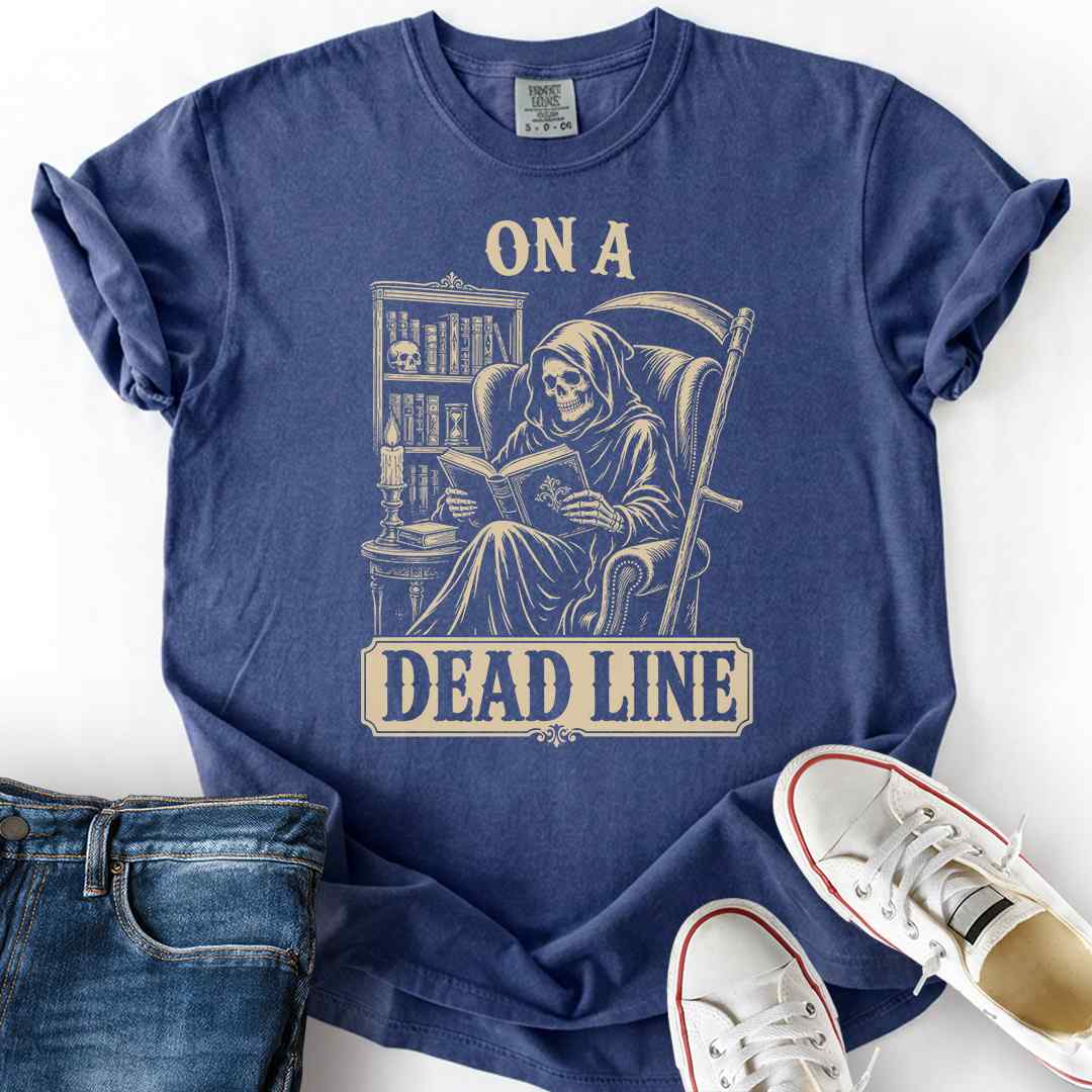 On A Dead Line Dark T-Shirt