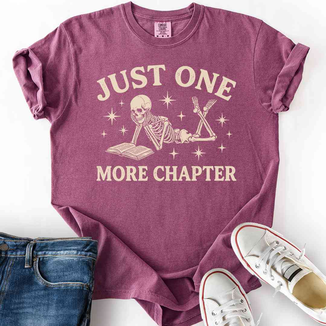 Just One More Skeleton Laying T-Shirt