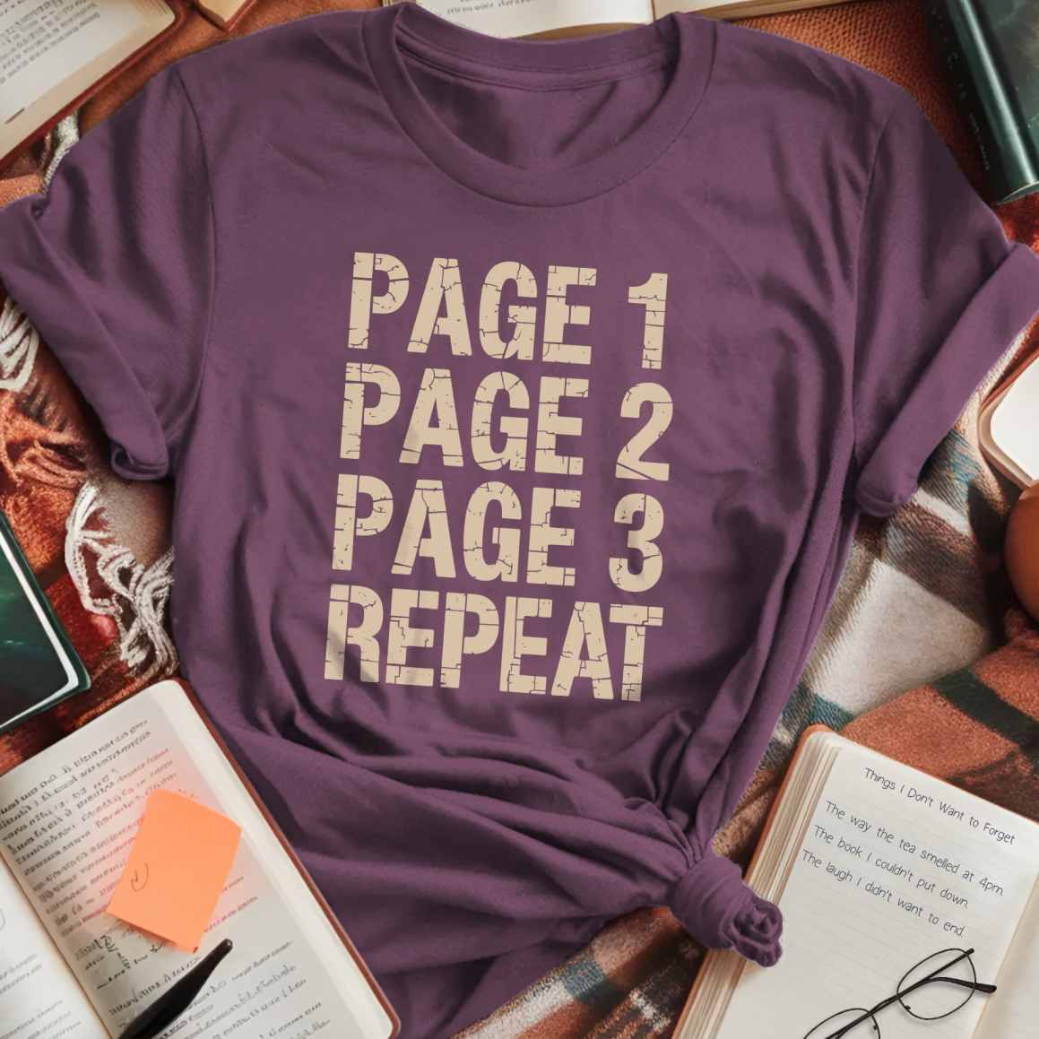 Page 1 2 3 Repeat T-Shirt