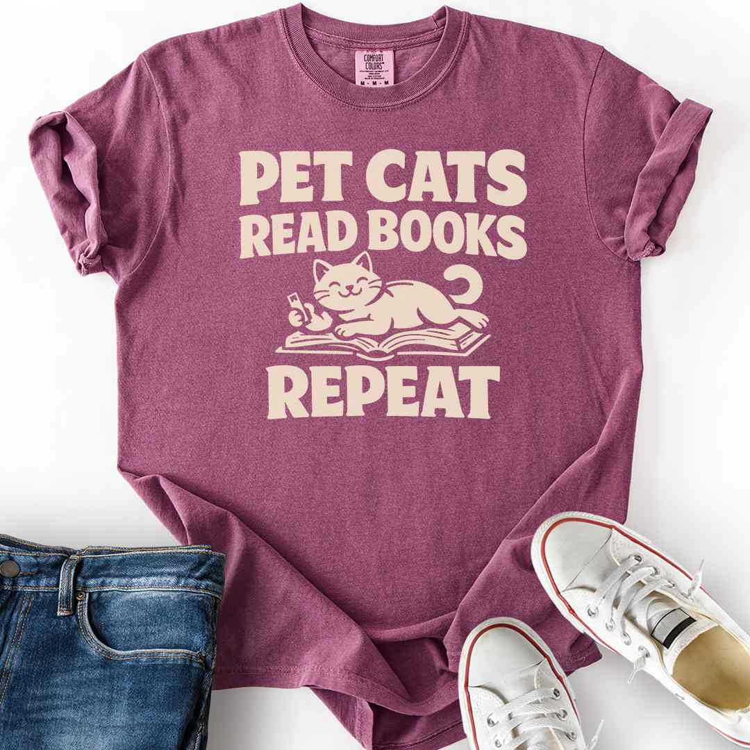 Pet Cats Repeat T-Shirt