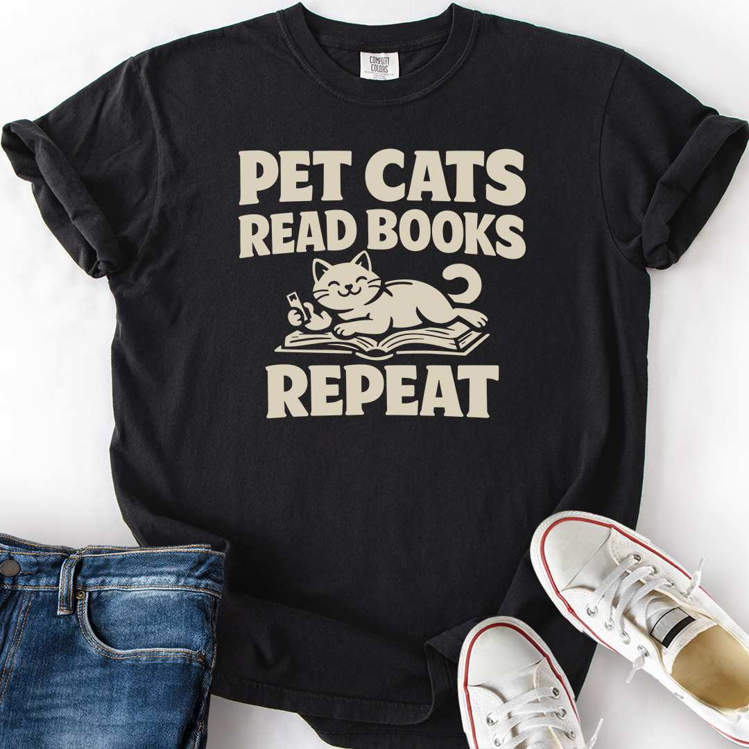 Pet Cats Repeat T-Shirt