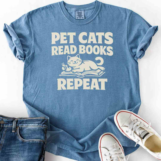 Pet Cats Repeat T-Shirt