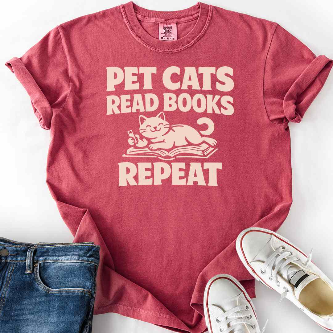 Pet Cats Repeat T-Shirt