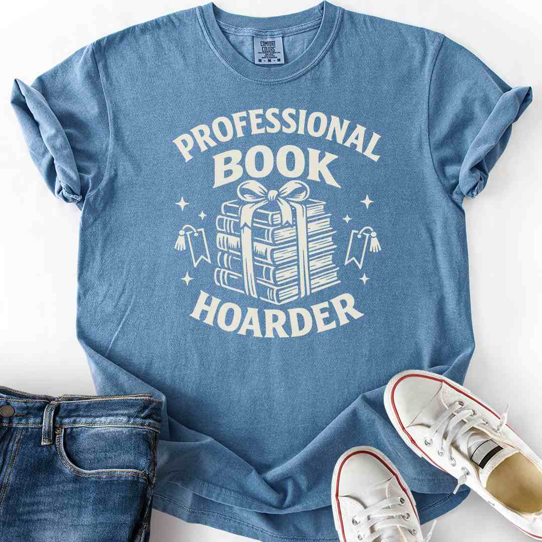 Professional Book Hoarder T-Shirt