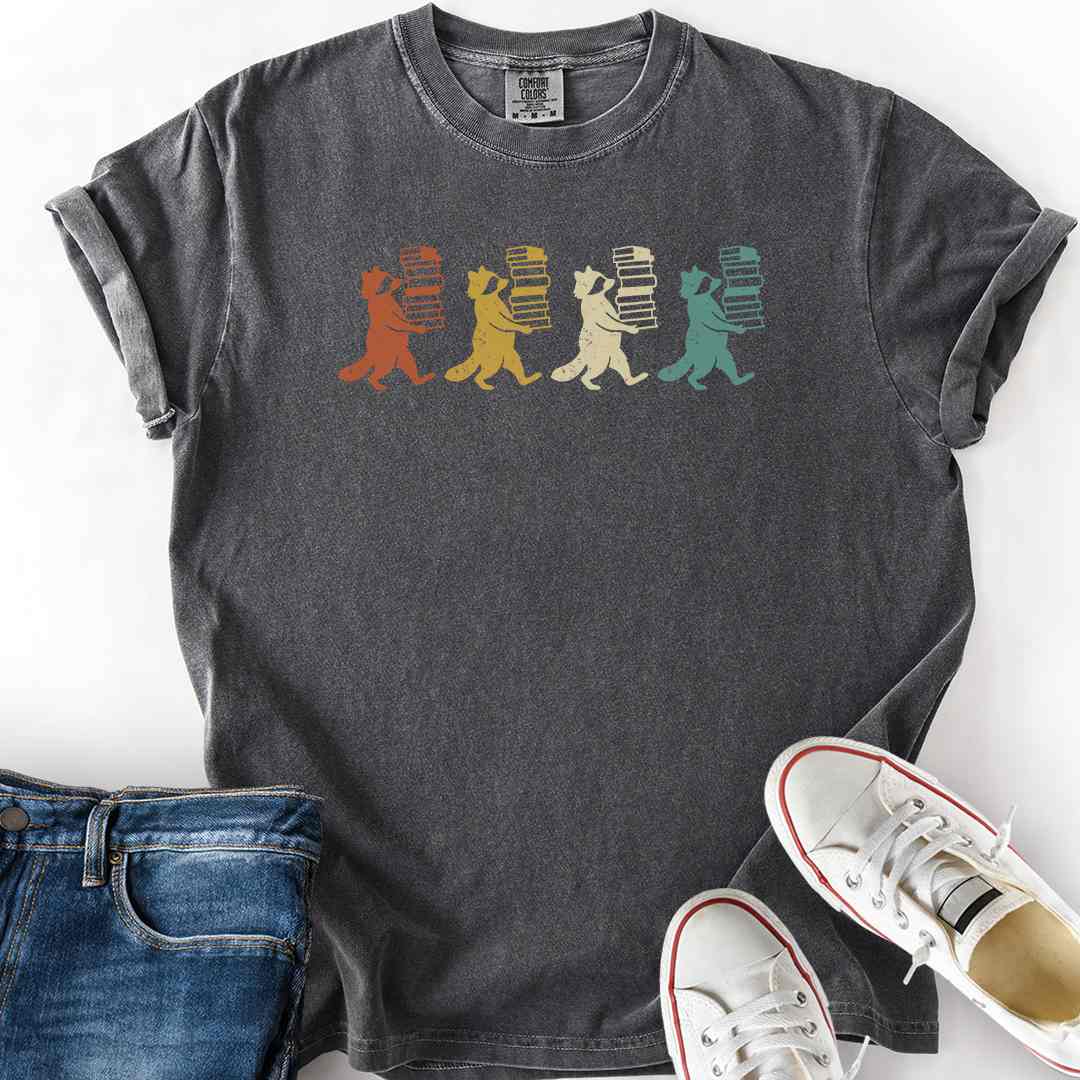 Raccoon Retro Colors T-Shirt