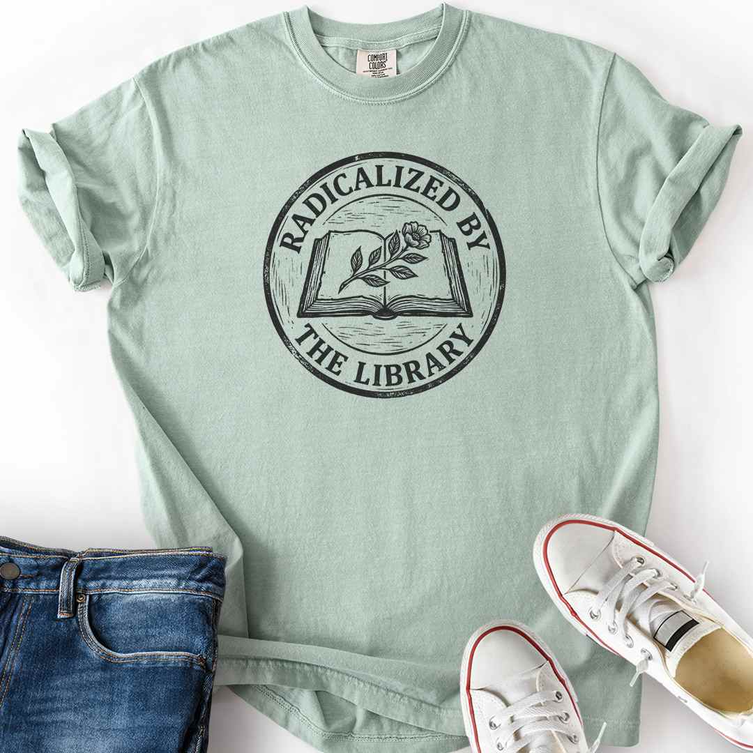 Radicalized By Library T-Shirt