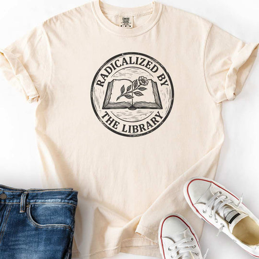 Radicalized By Library T-Shirt