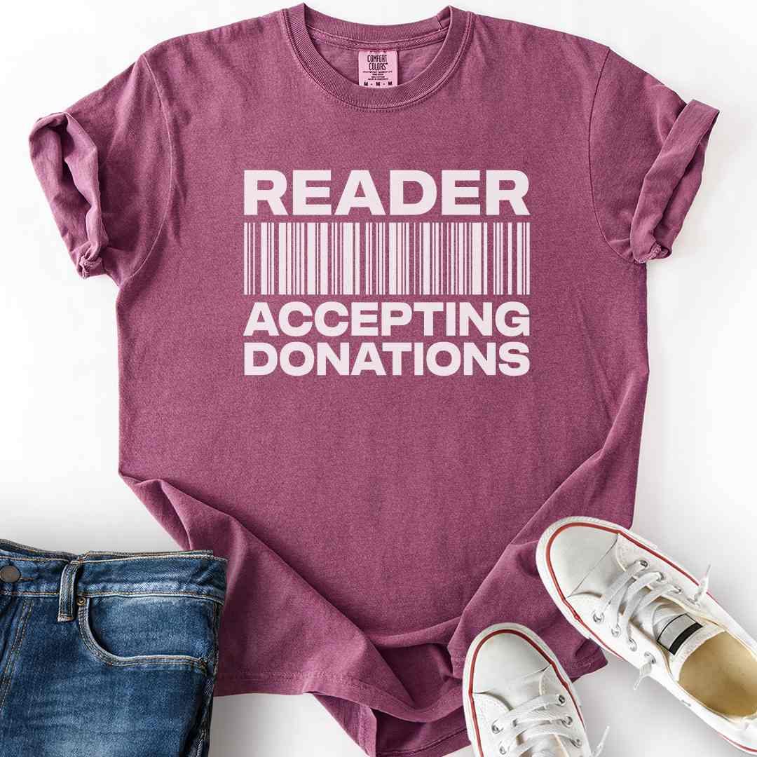 Reader Accepting Donations T-Shirt