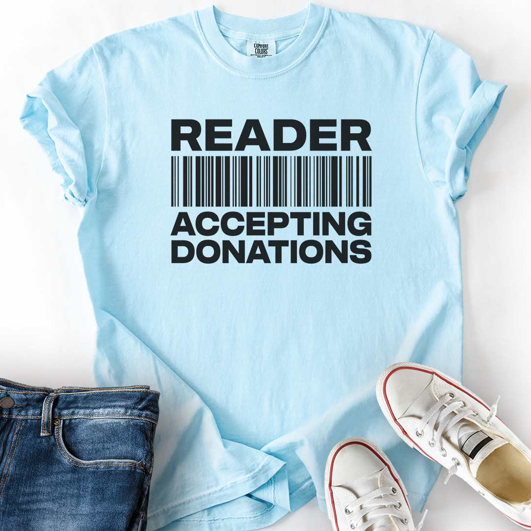 Reader Accepting Donations T-Shirt