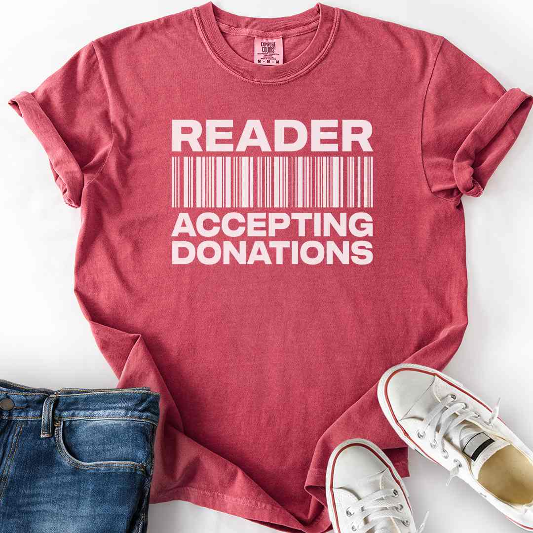 Reader Accepting Donations T-Shirt