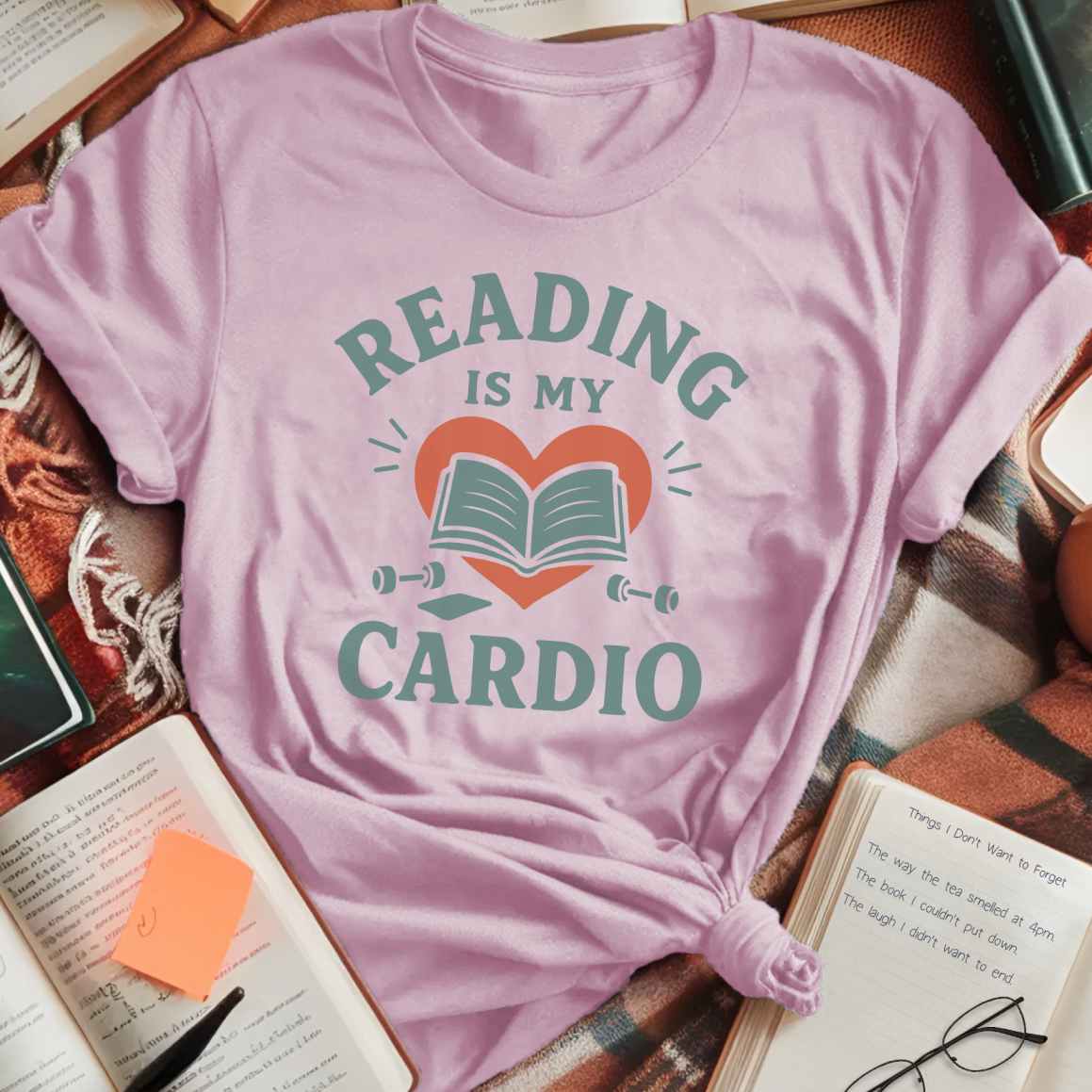 Reading is My Cardio T-Shirt