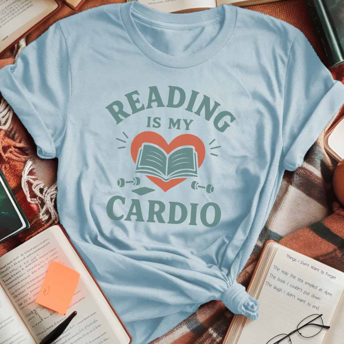Reading is My Cardio T-Shirt