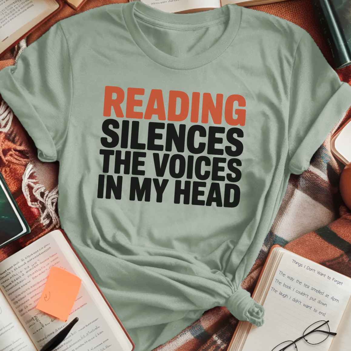Reading Silences Voices T-Shirt