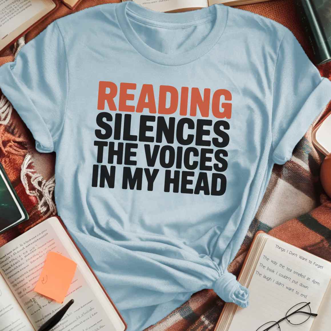 Reading Silences Voices T-Shirt