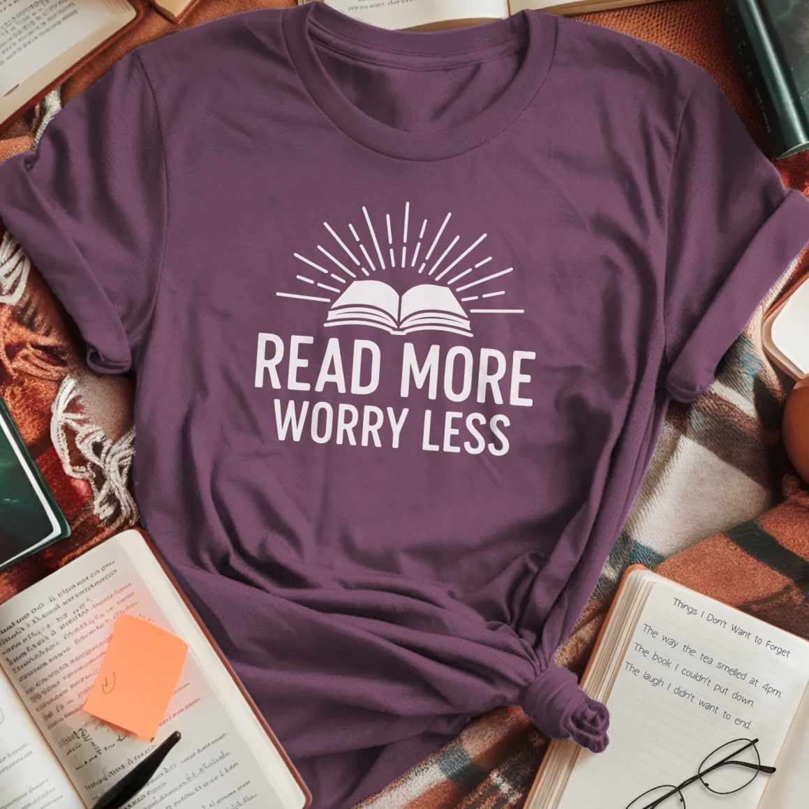 Read More Worry Less T-Shirt