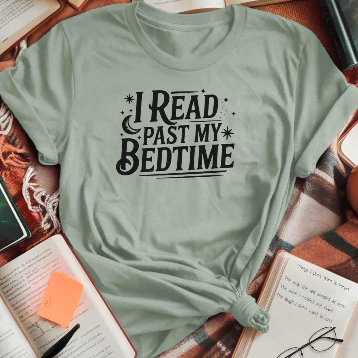 Read Past Bedtime T-Shirt