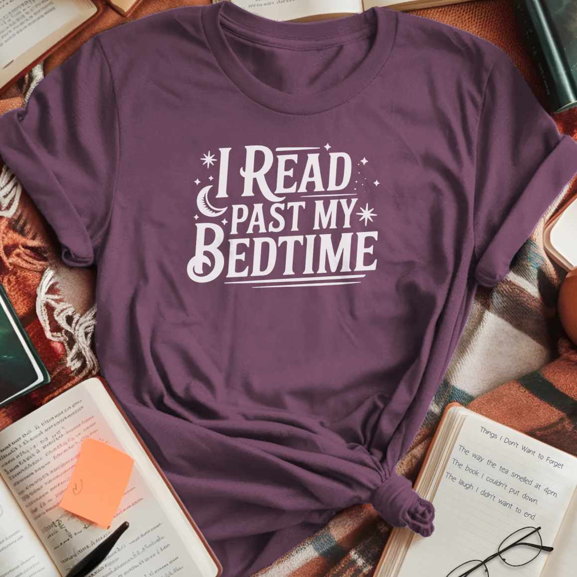 Read Past Bedtime T-Shirt