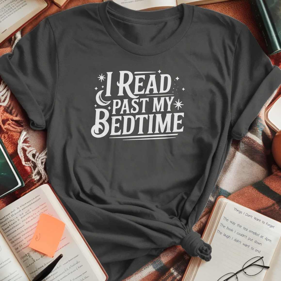 Read Past Bedtime T-Shirt