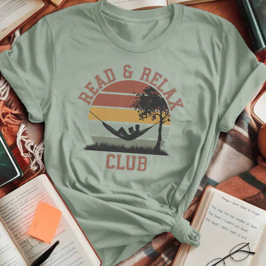 Read and Relax Club T-Shirt