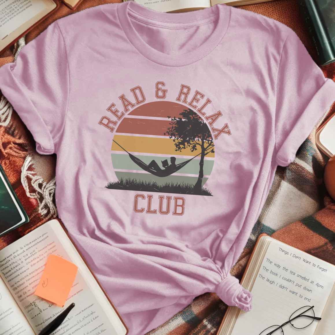 Read and Relax Club T-Shirt