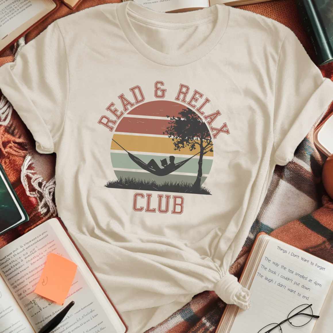 Read and Relax Club T-Shirt