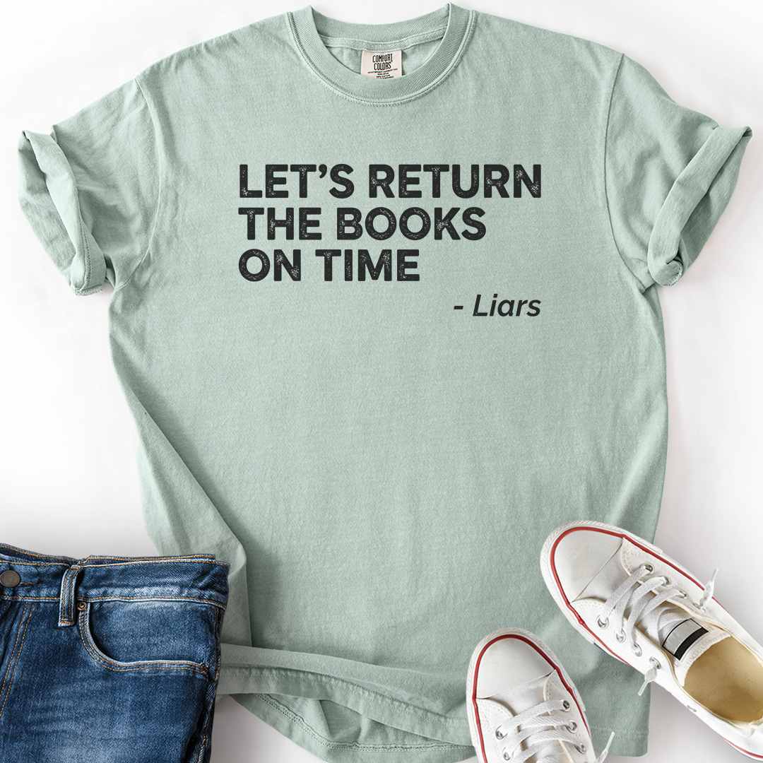 Return Books On Time T-Shirt